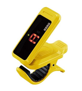 Korg - Pitchclip Clip-On Tuner - Yellow