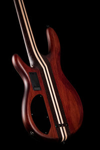 Cort A4ULTRAENB Artisan Series A4 Ultra Ash Bass Guitar. Etched Natural Black