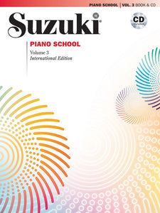 Alfred - Suzuki Piano School New International Edition Piano Book and CD, Volume 3
