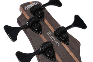 Cort B4ELEMENTOPTB Artisan Series B4 Element Bass Guitar. Open Pore Black