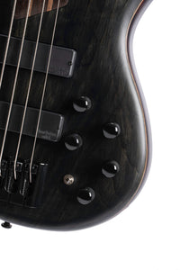 Cort B4ELEMENTOPTB Artisan Series B4 Element Bass Guitar. Open Pore Black
