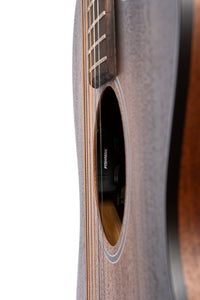 Cort COREOCOPBB Core Series Mahogany Acoustic Electric Guitar. Open Pore Black Burst