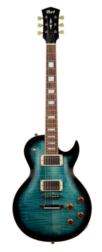 Cort CR250DBB Classic Rock Series Electric Guitar. Dark Blue Burst