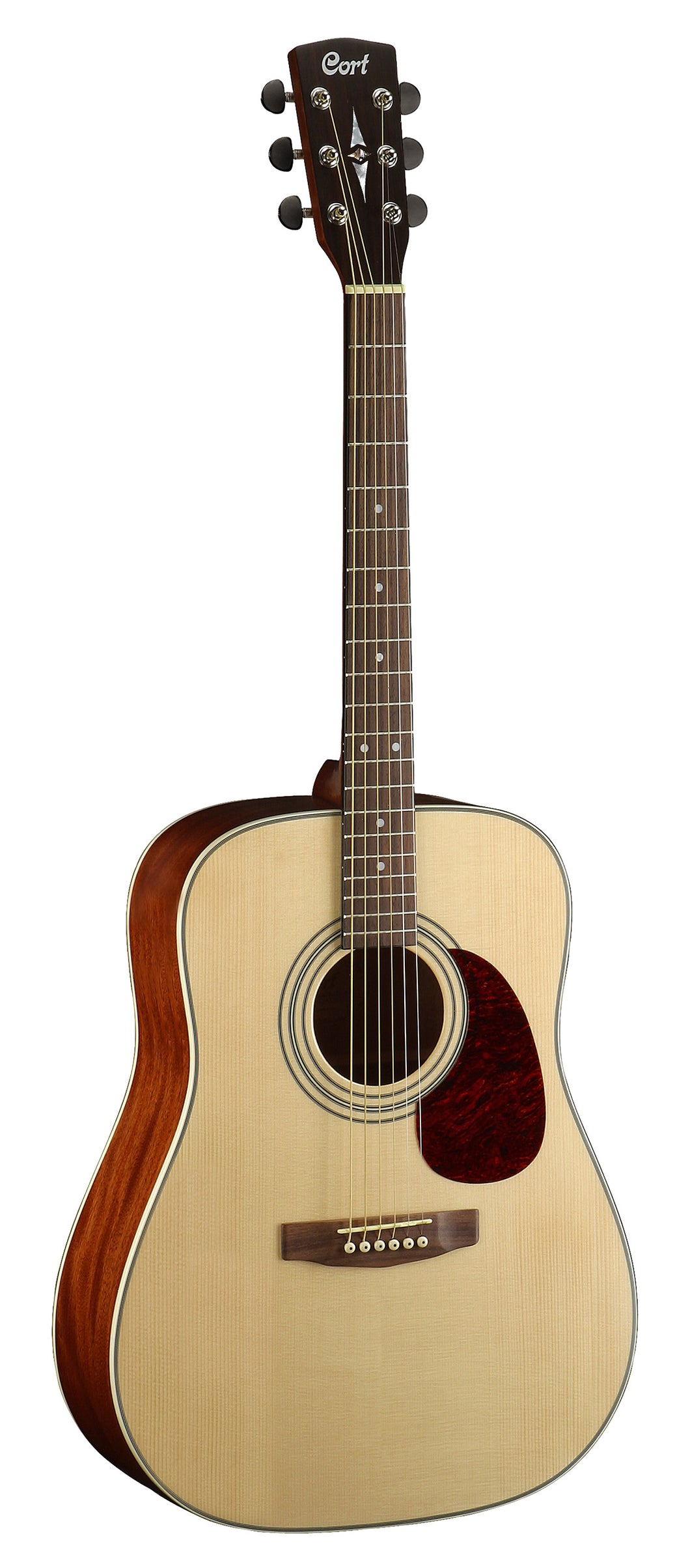 Cort EARTH70OP Earth Series Acoustic Dreadnought Guitar. Open Pore