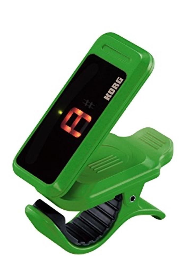 Korg - Pitchclip Clip-On Tuner - Green