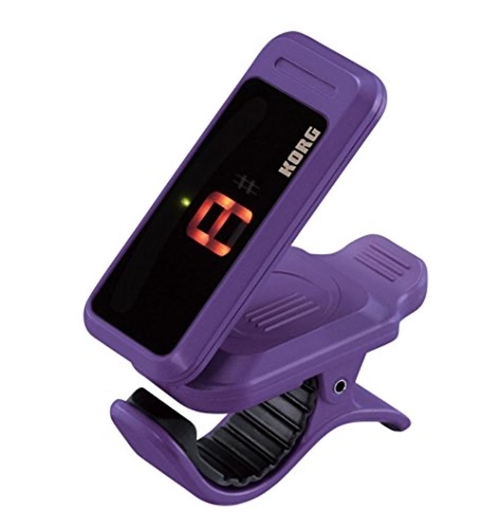 Korg - Pitchclip Clip-On Tuner - Violet