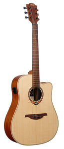 LAG T70DCE Tramontane Dreadnought Cutaway Acoustic-Electric Guitar