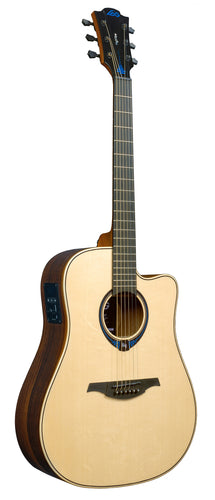 LAG THV30DCE Tramontane Dreadnought Cutaway Acoustic Guitar with Hyvibe