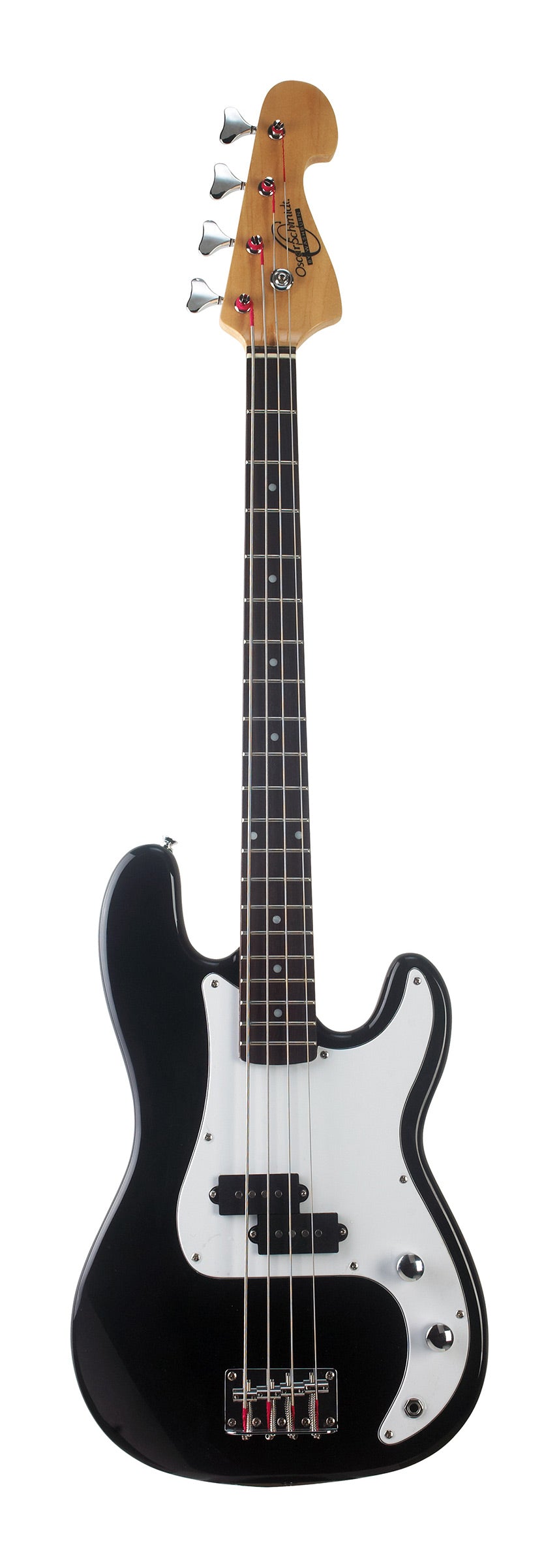 Oscar Schmidt OB25B-A Electric Bass. Black