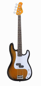 Oscar Schmidt OSB-400C-TS-A Electric Bass. Tobacco Sunburst