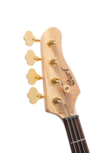 Cort RITHIMICNAT Bass Guitar. Natural Glossy
