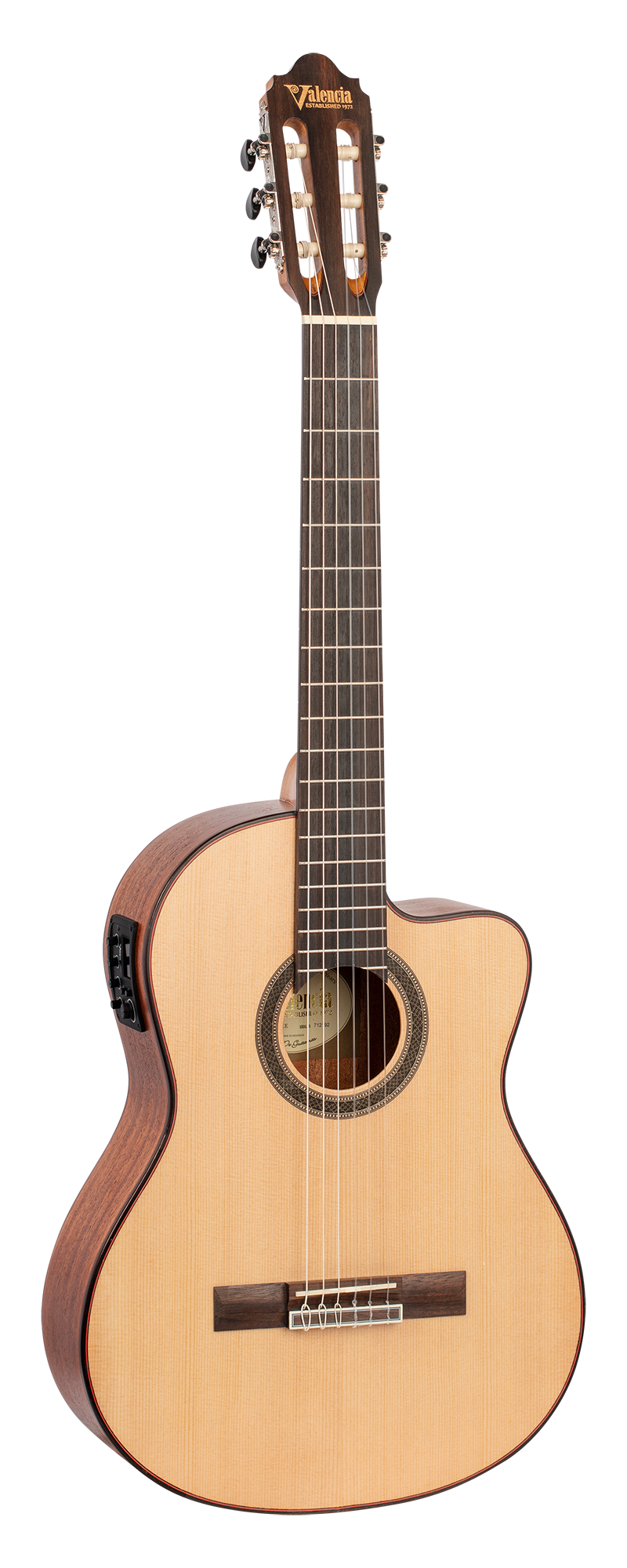 Valencia 700 Series Acoustic Electric Classical Guitar